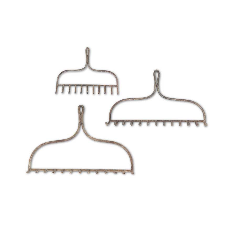 Wall Metal Rake Decorative Metal Rakes – E.T. Tobey Company