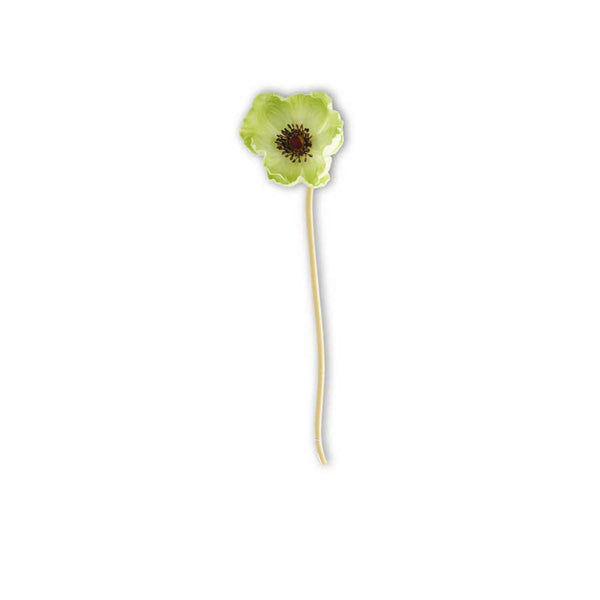 Real Touch Mini Poppy Stem Green - E.T. Tobey Company