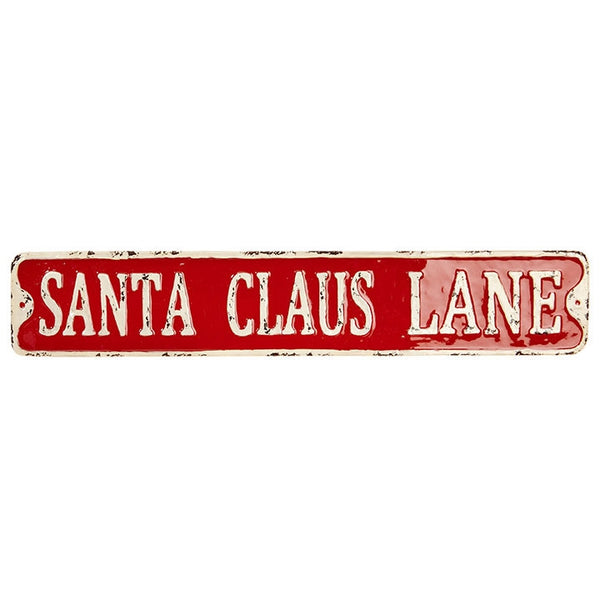 Santa Claus Lane Sign