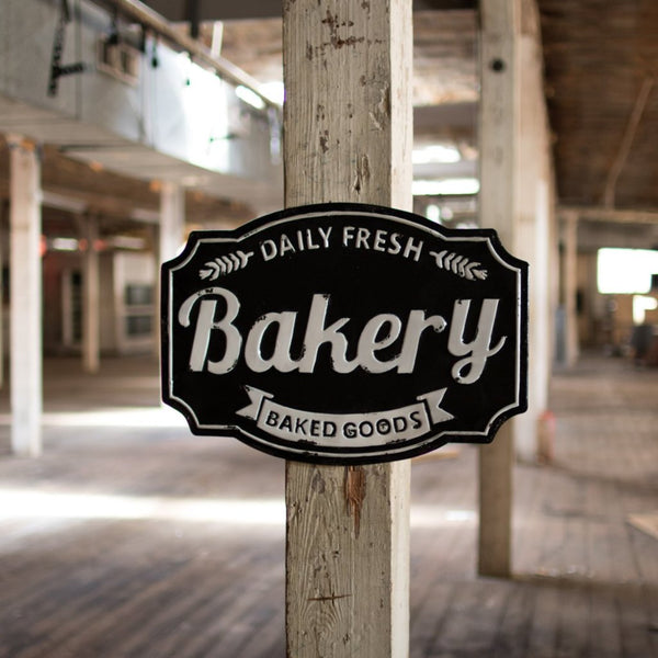 Enamelware Bakery Sign