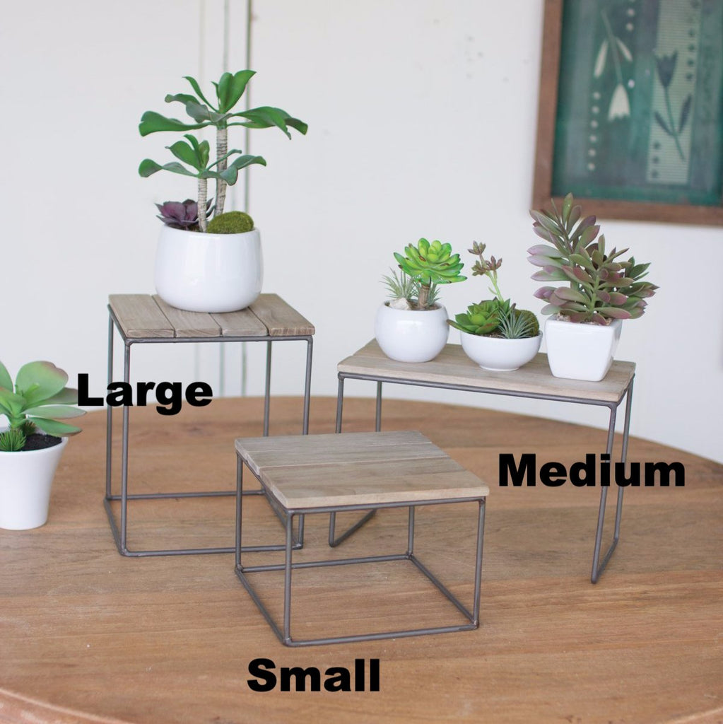 Wood & Metal Risers – E.T. Tobey Company