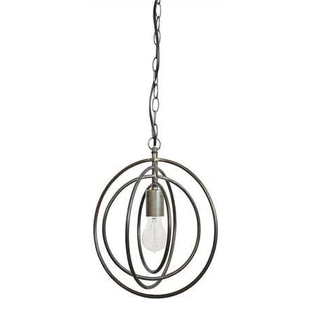 Metal Circle Shaped Pendant Lamp - E.T. Tobey Company
