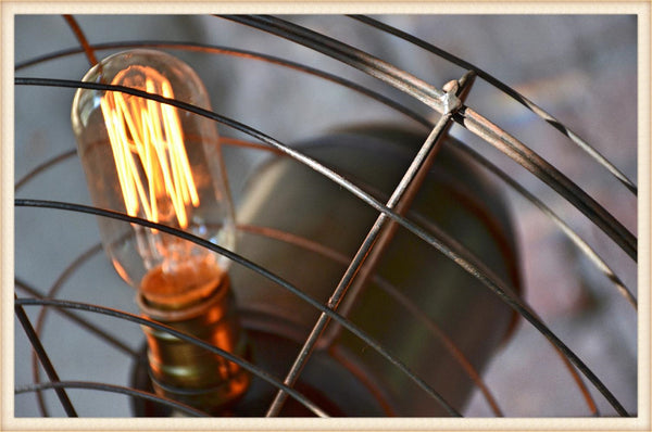 Vintage Style Light Fan