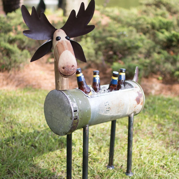 Repurposed Military Canister Moose Cooler