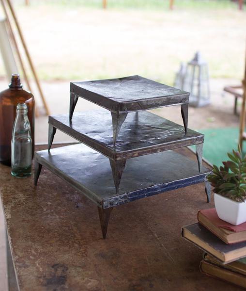 Metal Display Risers – E.T. Tobey Company