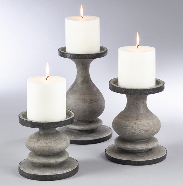 Weathered Candle Holder