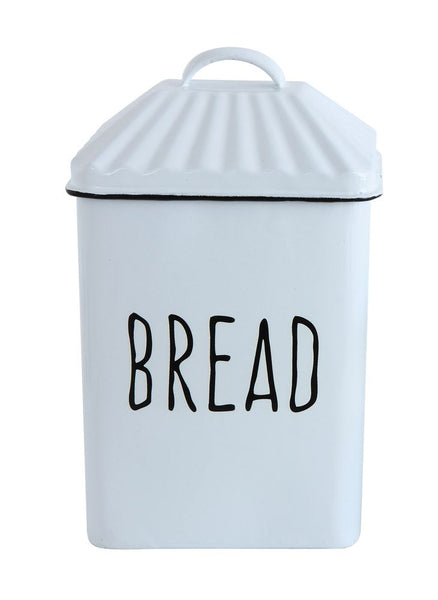 Enameled "Bread" Box w/ Lid