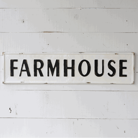 Metal Farmhouse Sign - Farmhouse Decor - Fixer Upper Metal Sign