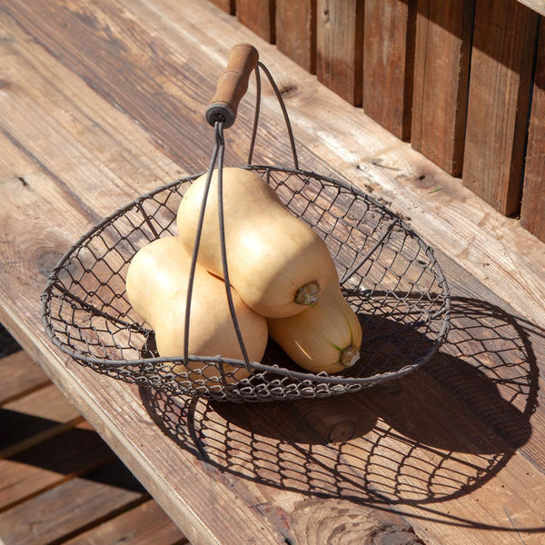 Wire Fireside Basket