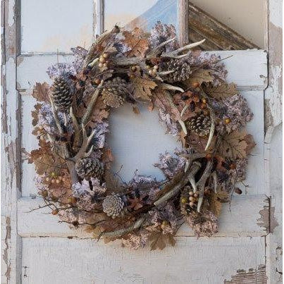 winter wilderness wreath