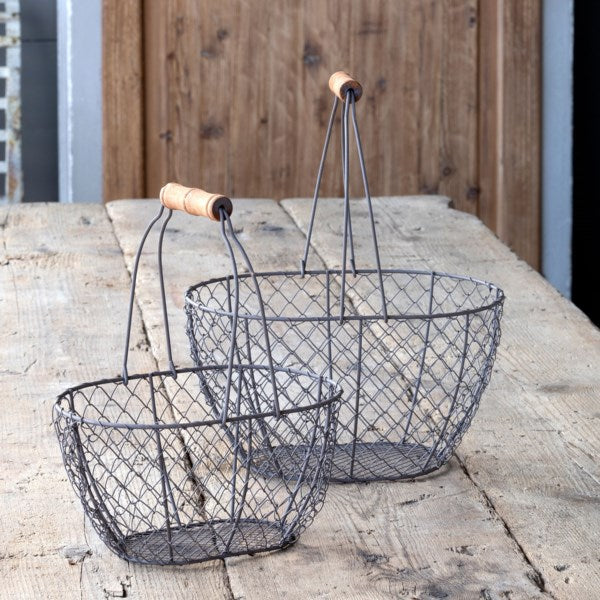 Oval Wire Baskets