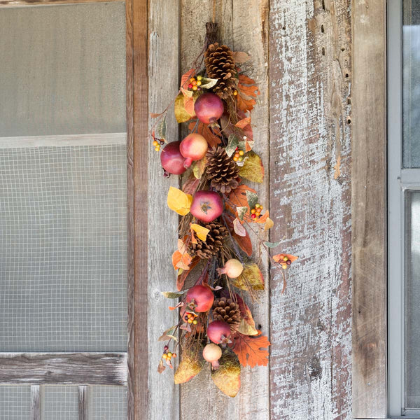 Autumn Pomegranate Table Garland
